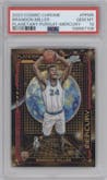 Brandon Miller from the 2023-24 Topps Chrome Cosmic set graded by PSA and given an overall grade of 10.