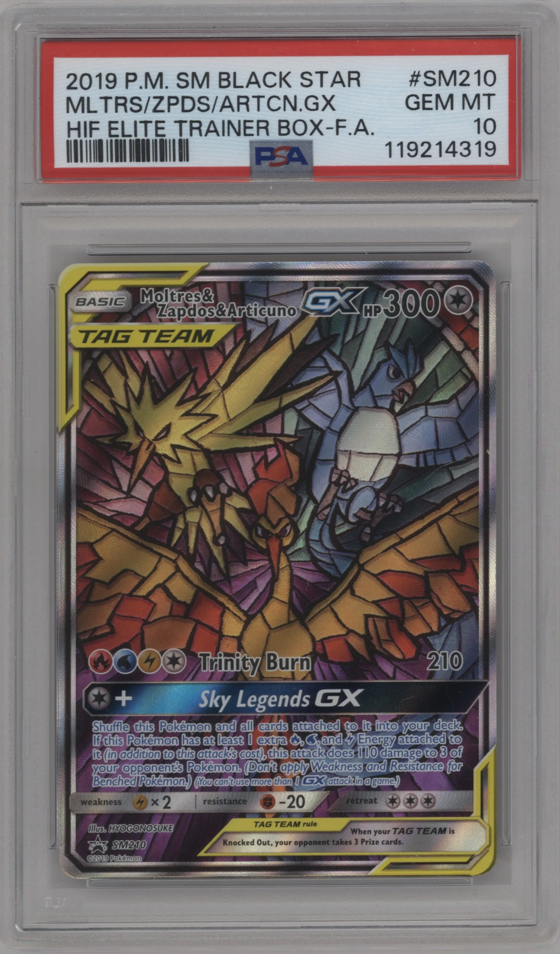 Moltres/Zapdos/Articuno GX