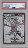 Greninja ex from the 2024 Pokemon SV set graded by PSA and given an overall grade of 9.
