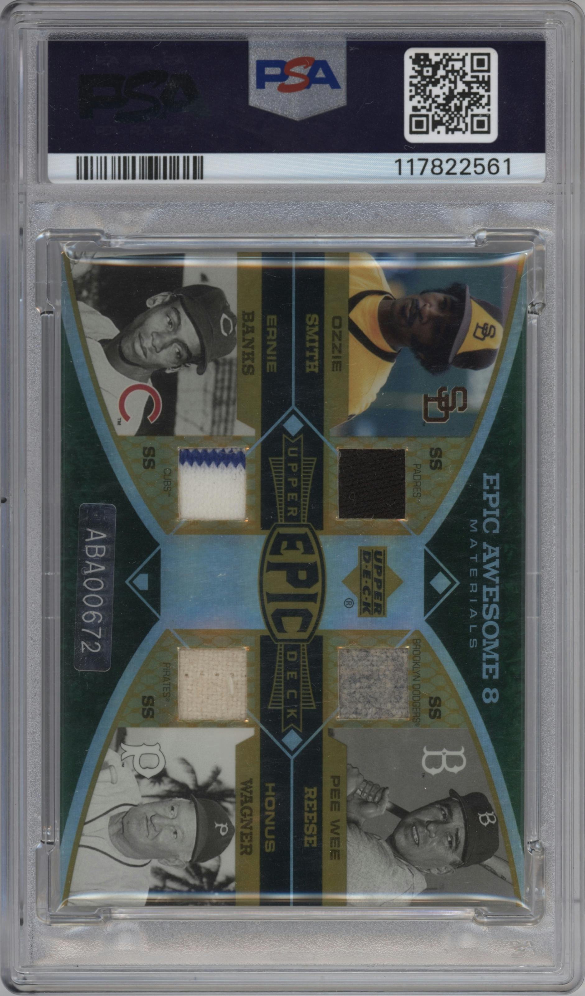 Derek Jeter/Miguel Tejada/Cal Ripken Jr./Robin Yount/Ozzie Smith/Ernie Banks/Pee Wee Reese/Honus Wagner