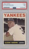 Elston Howard from the 1964 Topps set graded by PSA and given an overall grade of 7.