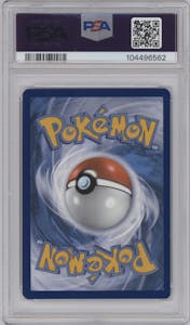 Charizard VMAX  from the 2022 Pokemon SWSH set featuring a Ultra Premium Collection parallel graded by PSA and given an overall grade of 8.