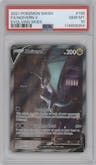 Noivern V from the 2021 Pokemon SWSH set graded by PSA and given an overall grade of 10.