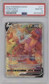 Rotom V from the 2022 Pokemon SWSH set graded by PSA and given an overall grade of 10.
