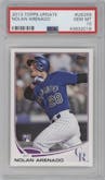 Nolan Arenado from the 2013 Topps Update set graded by PSA and given an overall grade of 10.
