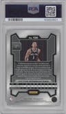 Victor Wembanyama from the 2023-24 Panini Prizm set graded by PSA and given an overall grade of 10.