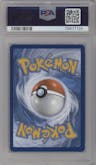 Celebi V from the 2021 Pokemon SWSH set graded by PSA and given an overall grade of 9.