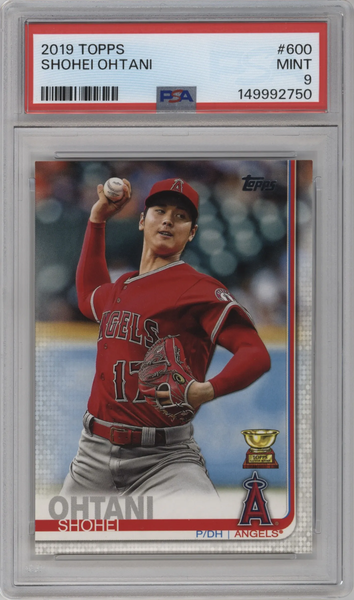 2019 Topps Series 2 Shohei Ohtani PSA 9