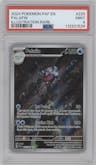 Palafin from the 2024 Pokemon SV set graded by PSA and given an overall grade of 9.