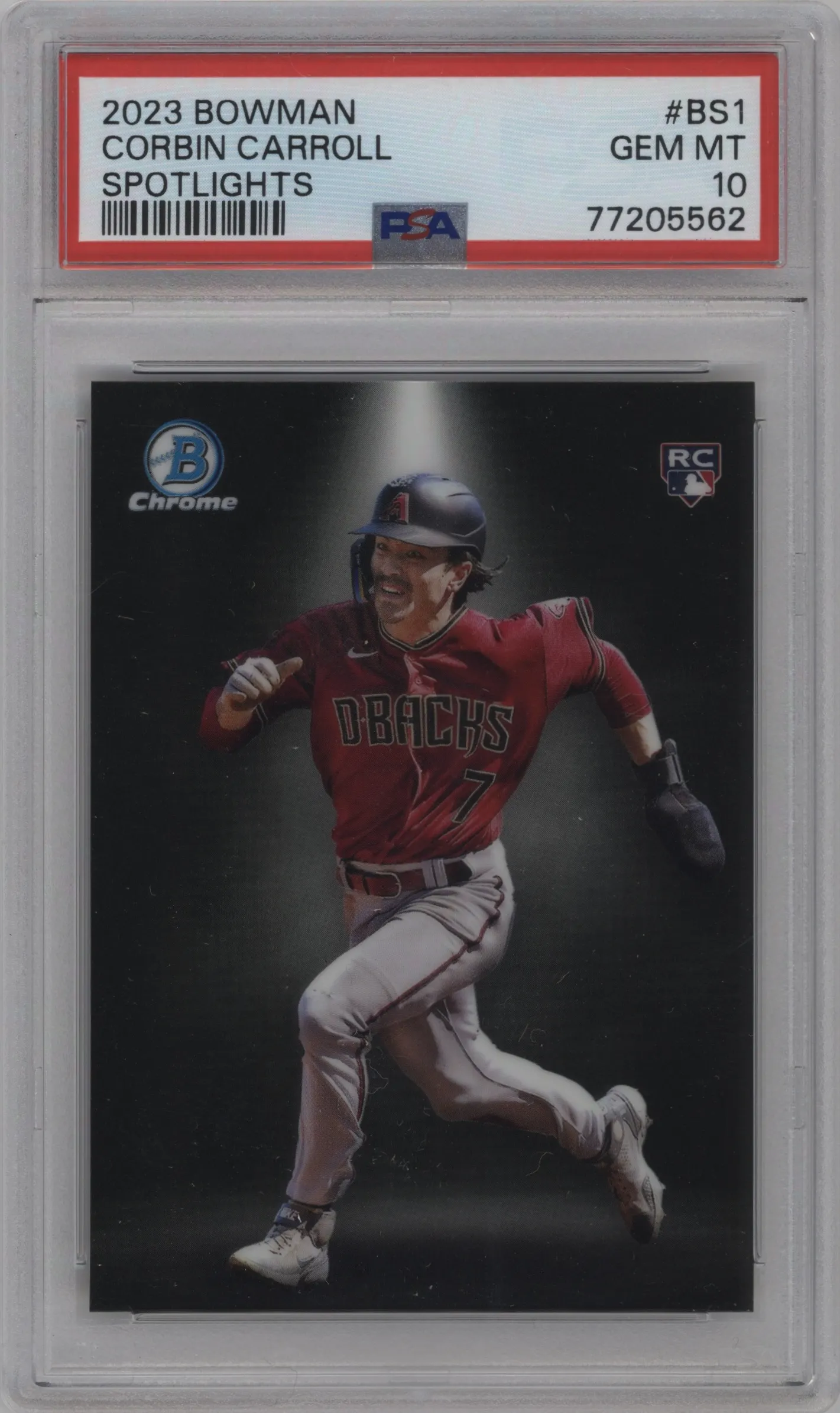 2023 Bowman Spotlights Corbin Carroll PSA 10