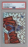 Jared Goff from the 2024 Panini Absolute set graded by PSA and given an overall grade of 9.