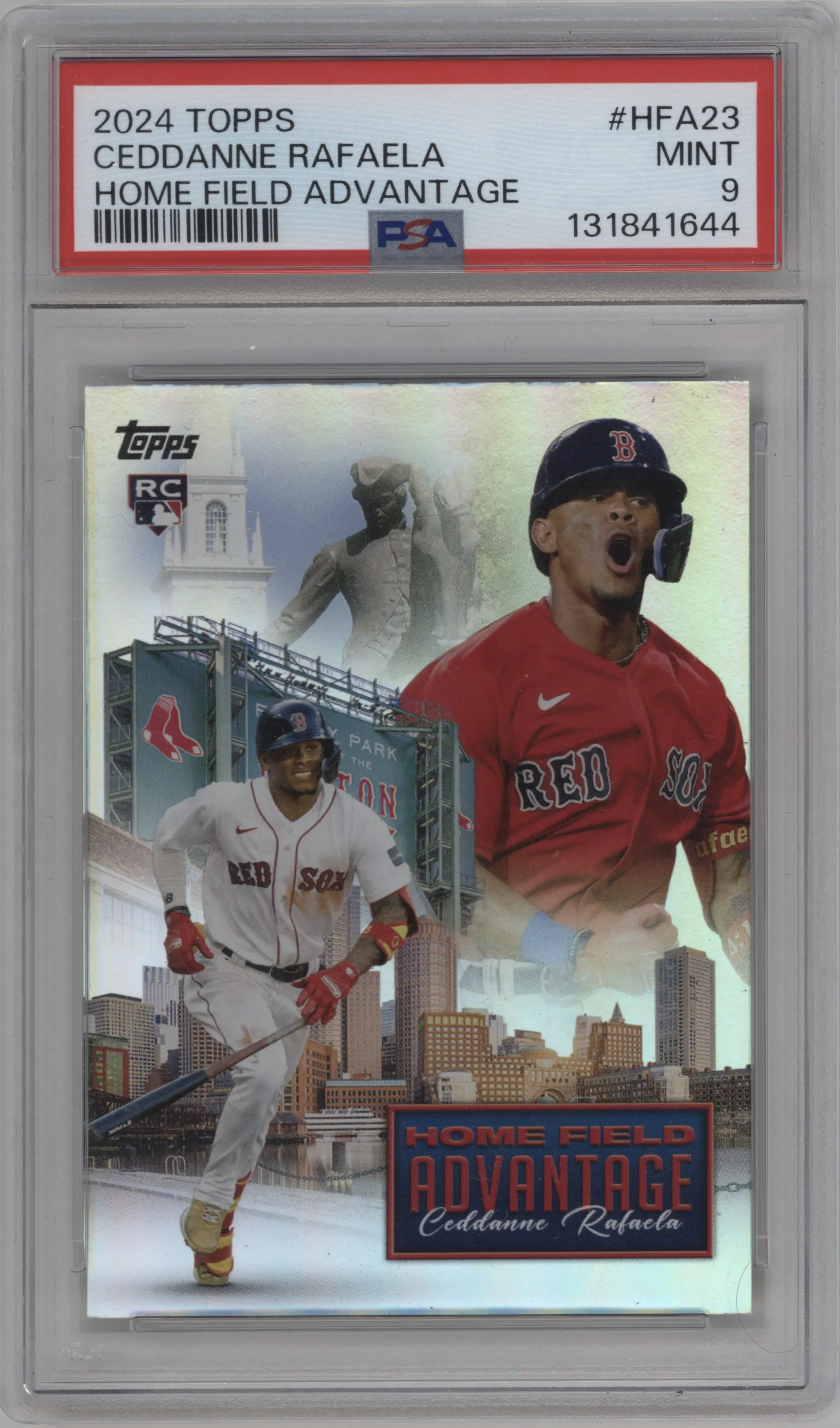 2024 Topps Update Home Field Advantage Ceddanne Rafaela #HFA-23 PSA 9