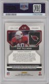 Pat Tillman from the 2021 Panini Prizm set featuring a Orange Prizm parallel graded by PSA and given an overall grade of 9.