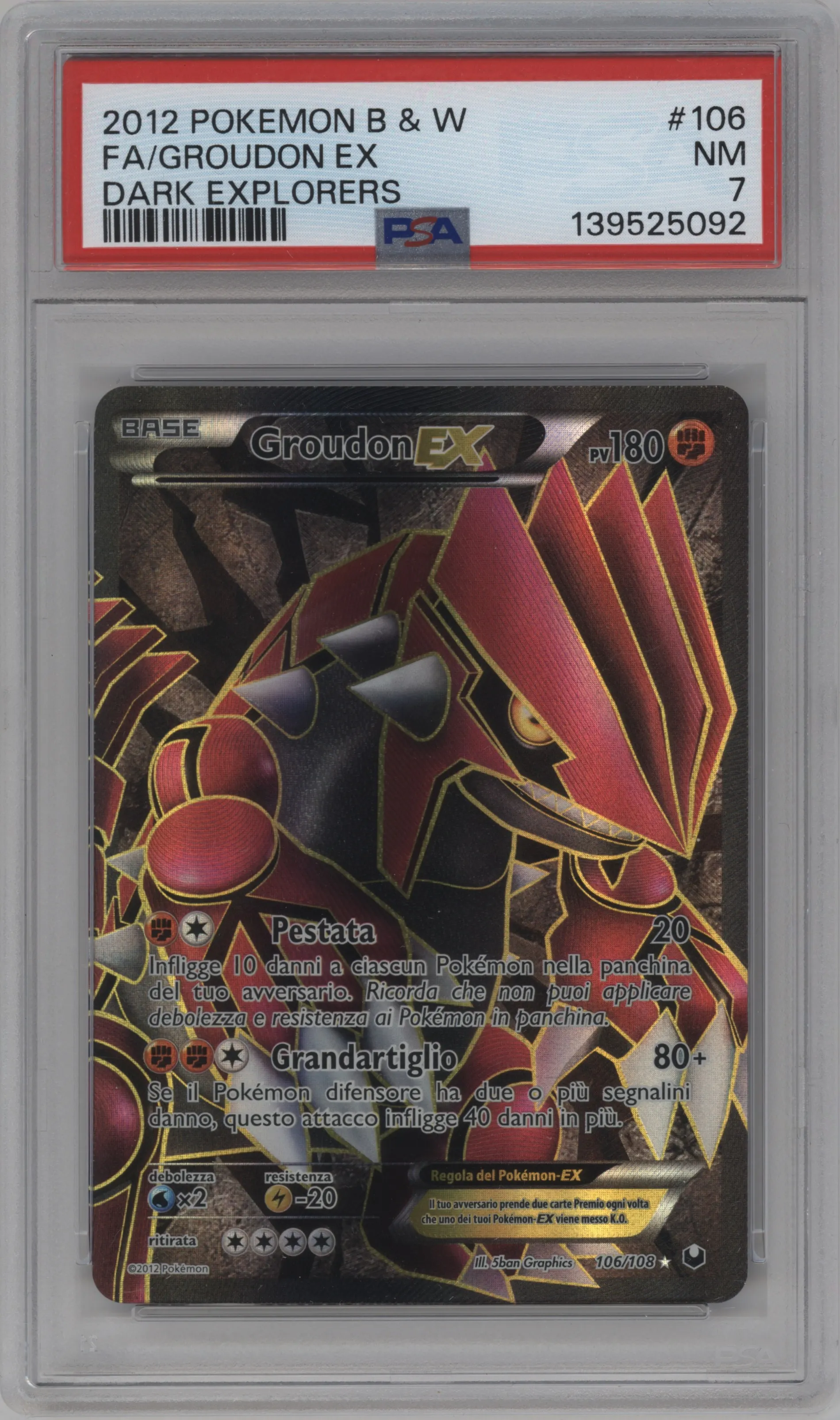 Groudon EX