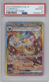 Flareon ex from the 2024 Pokemon SV JPN set graded by PSA and given an overall grade of 10.