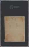 Billy Herman from the 1934-36 Batter-Up set graded by SGC and given an overall grade of 1.