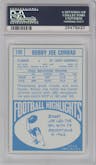 Bobby Joe Conrad from the 1968 Topps set graded by PSA and given an overall grade of 9.