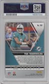 Tua Tagovailoa from the 2020 Panini Mosaic set graded by PSA and given an overall grade of 10.