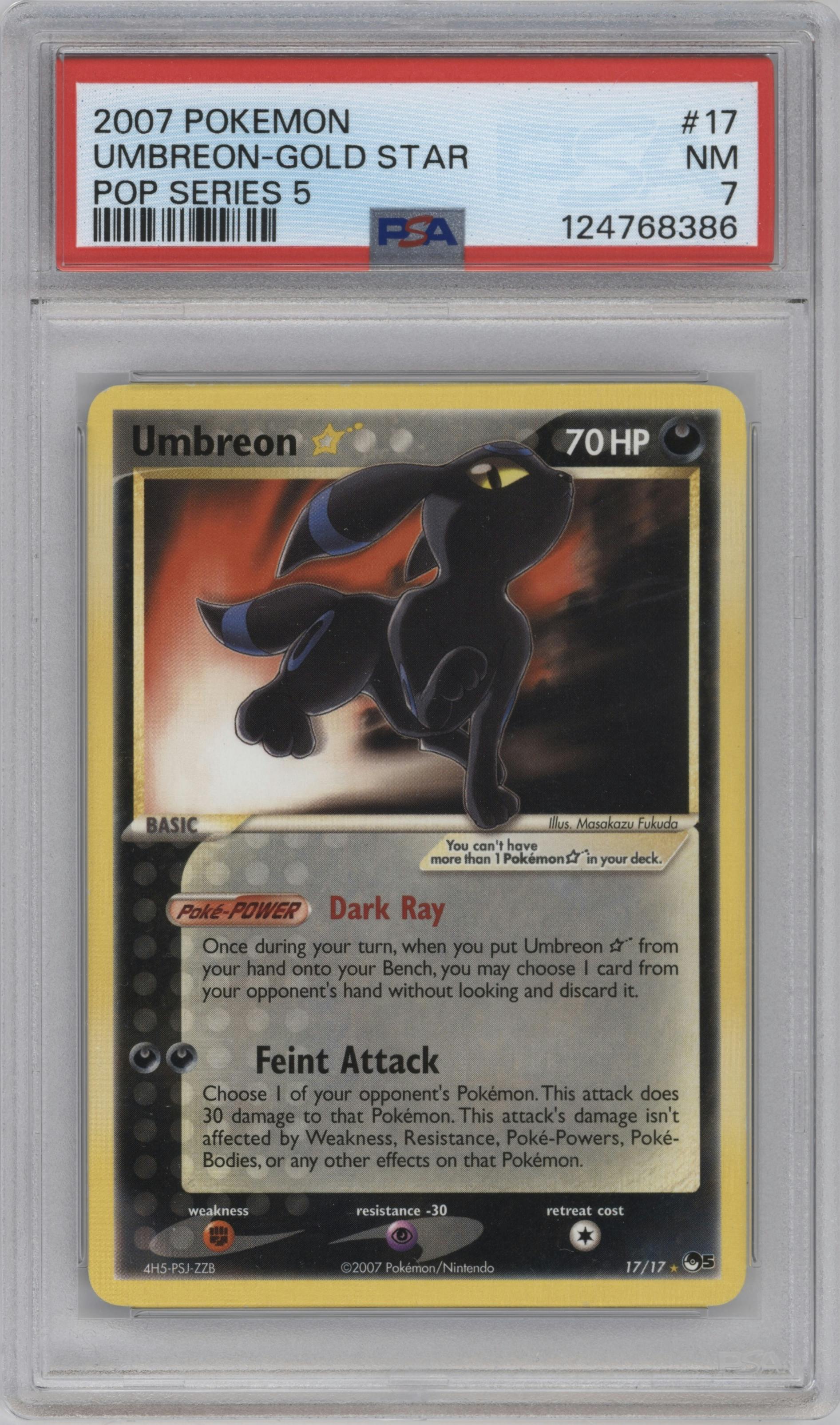 Umbreon Gold Star