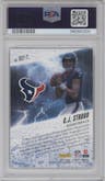 C.J. Stroud from the 2023 Panini Absolute set graded by PSA and given an overall grade of 10.