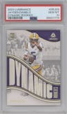 Jayden Daniels from the 2024 Panini Luminance set graded by PSA and given an overall grade of 10.