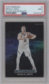 Nikola Jokic from the 2023-24 Panini Obsidian set graded by PSA and given an overall grade of 9.