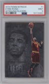 Kyrie Irving from the 2012-13 Panini Intrigue set graded by PSA and given an overall grade of 9.
