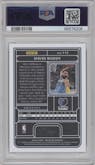 David Roddy from the 2022-23 Panini One and One set featuring a Gold parallel graded by PSA and given an overall grade of 10.