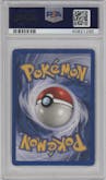 Shining Mewtwo from the 2002 Pokemon Neo Genesis set graded by PSA and given an overall grade of 7.