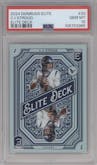 C.J. Stroud  from the 2024 Panini Donruss Elite set graded by PSA and given an overall grade of 10.