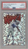 CeeDee Lamb from the 2020 Panini Absolute set graded by PSA and given an overall grade of 10.