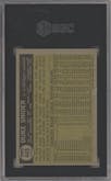 Duke Snider from the 1961 Topps set graded by SGC and given an overall grade of 5.