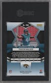 Travon Walker from the 2022 Panini Mosaic set featuring a Honeycomb parallel graded by SGC and given an overall grade of 10.