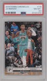 Ja Morant from the 2019-20 Panini Chronicles  set graded by PSA and given an overall grade of 8.5.