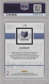 Ja Morant from the 2019-20 Panini Chronicles  set graded by PSA and given an overall grade of 8.5.