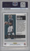 Jalen Hurts from the 2020 Panini Contenders Optic set graded by PSA and given an overall grade of 10.