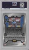 Jahmyr Gibbs from the 2023 Panini Prizm set featuring a Green Wave  parallel graded by PSA and given an overall grade of 10.