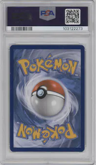 Flareon EX from the 2016 Pokemon XY set graded by PSA and given an overall grade of 10.