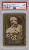 Babe Ruth from the 2024 Topps Allen & Ginter set featuring a Gold Refractor parallel graded by PSA and given an overall grade of 9.