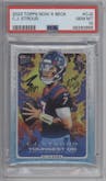 CJ Stroud from the 2024 Topps Now set graded by PSA and given an overall grade of 10.