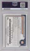 Brice Matthews from the 2024 Bowman set graded by PSA and given an overall grade of 10.