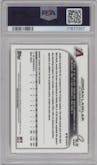 Jordan Lawlar from the 2022 Topps Pro Debut set graded by PSA and given an overall grade of 9.