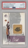 Shaquille O'Neal from the 2000-01 SP Game Floor set graded by PSA and given an overall grade of 10.