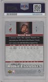 Dwyane Wade from the 2003-04 Upper Deck set graded by PSA and given an overall grade of 10.