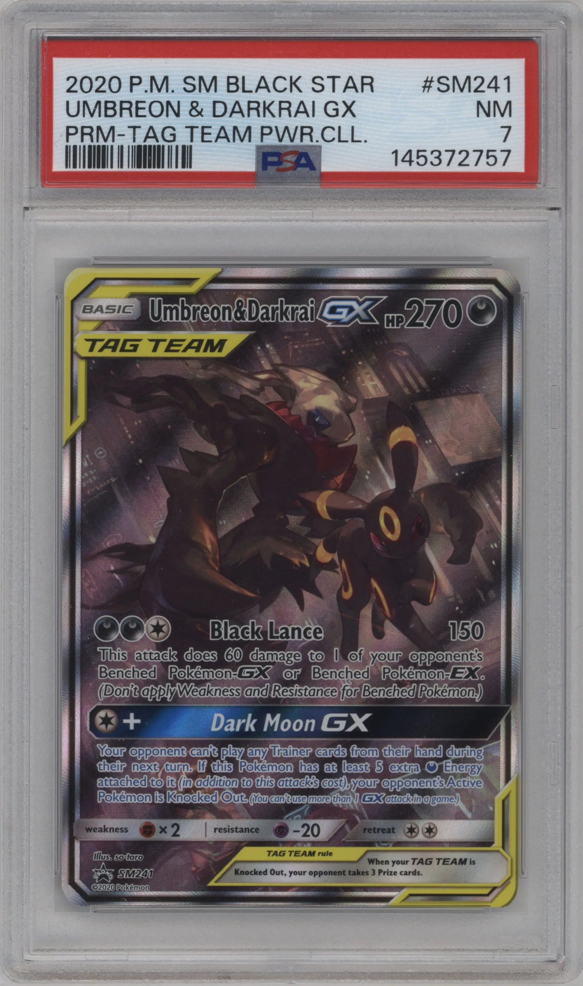 Umbreon/Darkrai GX