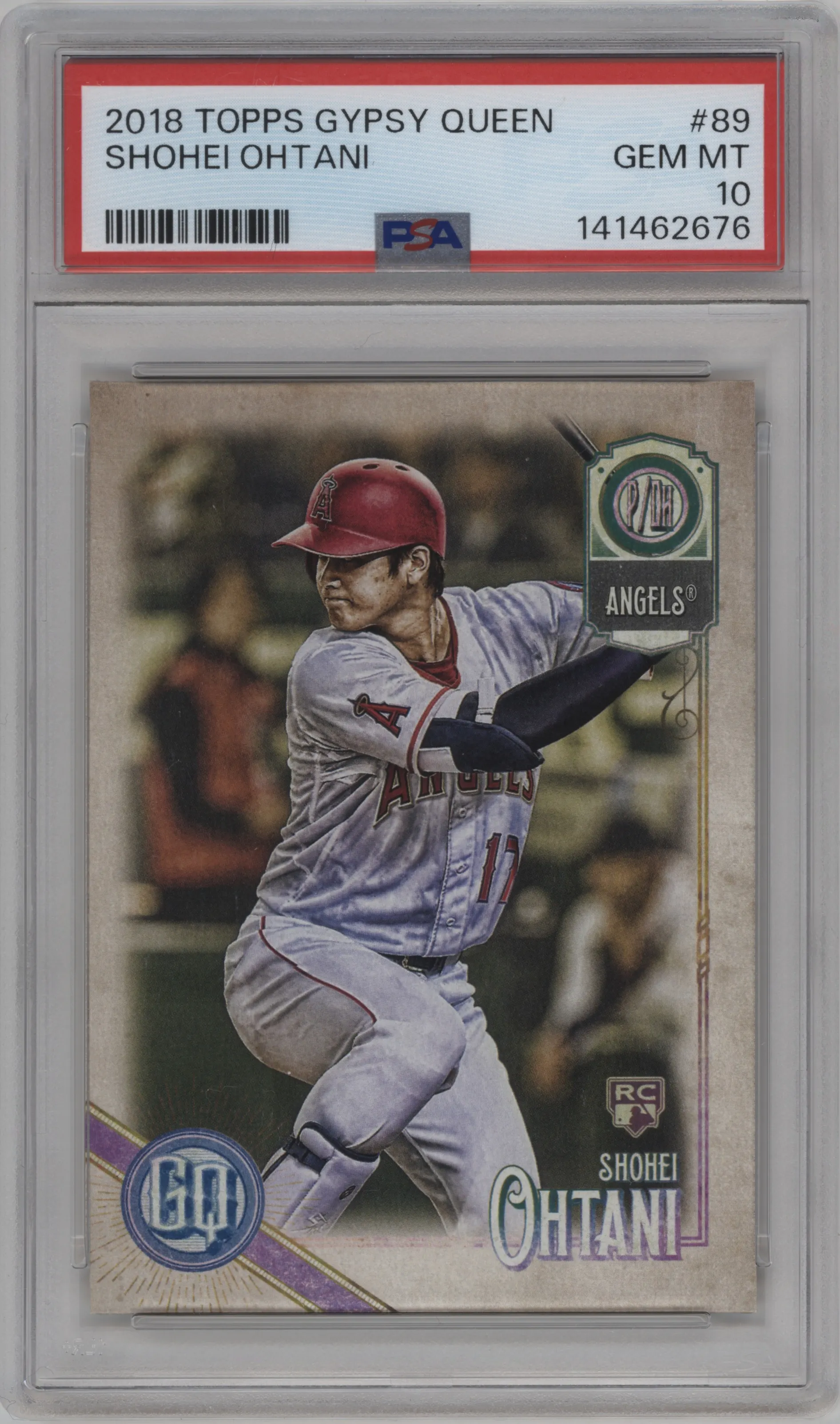2018 Topps Gypsy Queen Shohei Ohtani #89 PSA 10