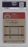 Bo Jackson from the 2022 Topps Chrome Platinum Anniversary set featuring a Prism Refractor parallel graded by PSA and given an overall grade of 10.