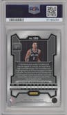 Victor Wembanyama from the 2023-24 Panini Prizm set graded by PSA and given an overall grade of 10.