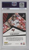 Tom Brady from the 2022 Panini Mosaic set graded by PSA and given an overall grade of 10.