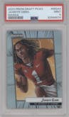 Jahmyr Gibbs from the 2023 Panini Prizm Draft Picks set graded by PSA and given an overall grade of 9.